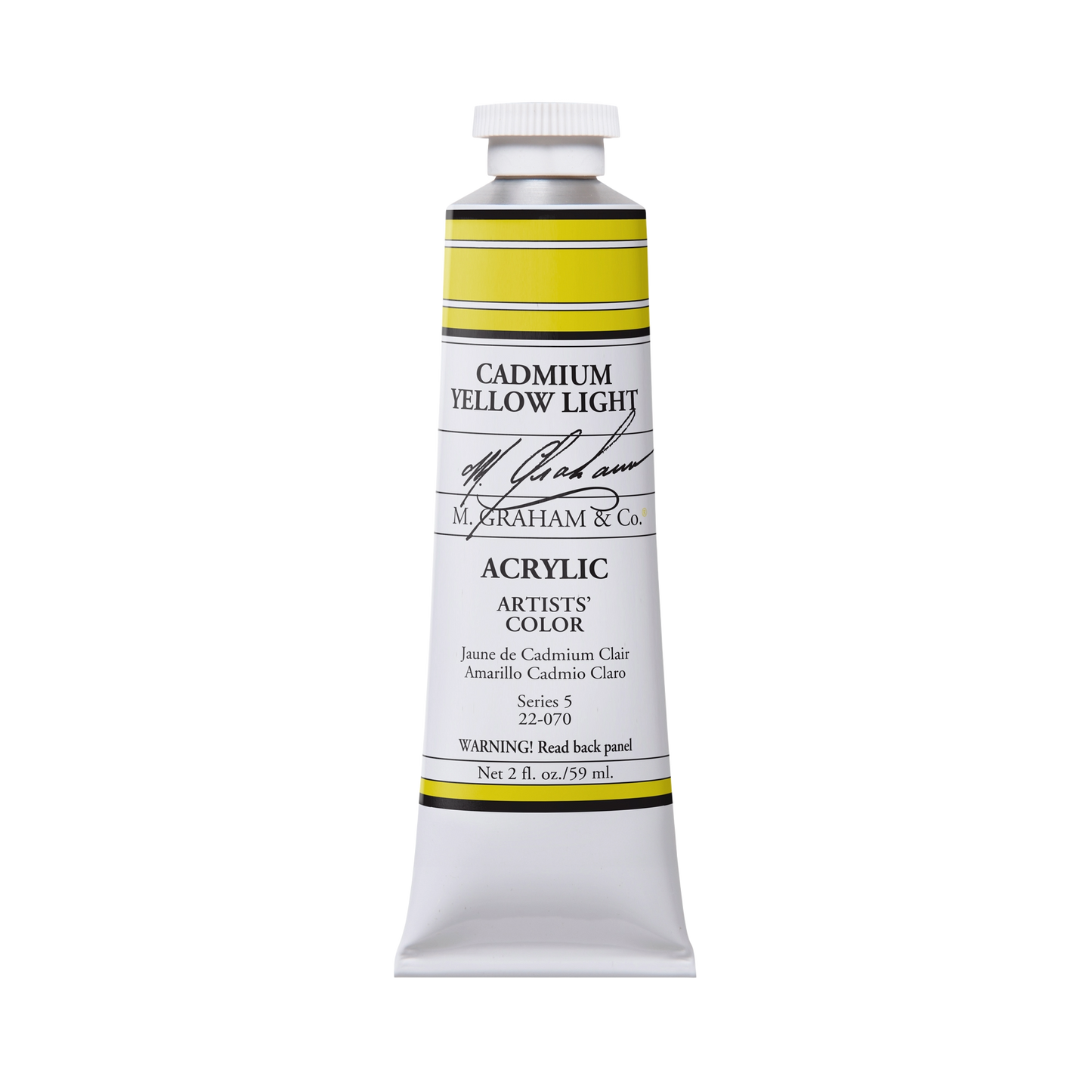 M. Graham | Acrylic Cadmium Yellow Light | 59ml