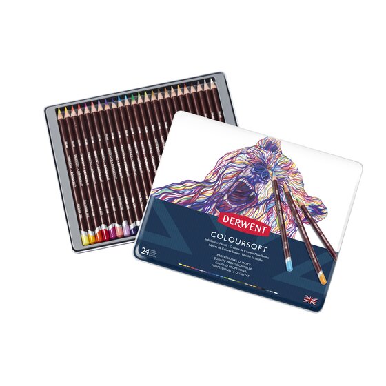 Derwent Coloursoft (Set of 24)