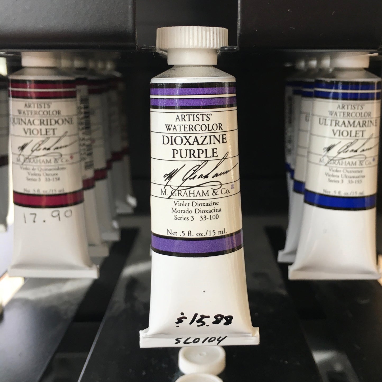 M. Graham Dioxazine Purple 0.5 oz (15 ml) Artists' Watercolor