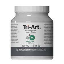 Tri-Art Acrylic Mediums | Modeling Paste | 500ml