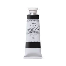M. Graham Oil Color | Lamp Black 37ml