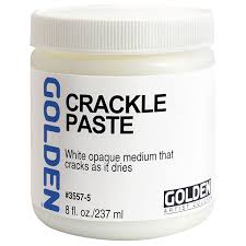 GOLDEN Crackle Paste Medium | 237ml