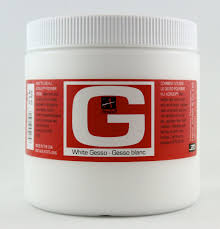 HJ Acrilex Polymer White Gesso, 237ml