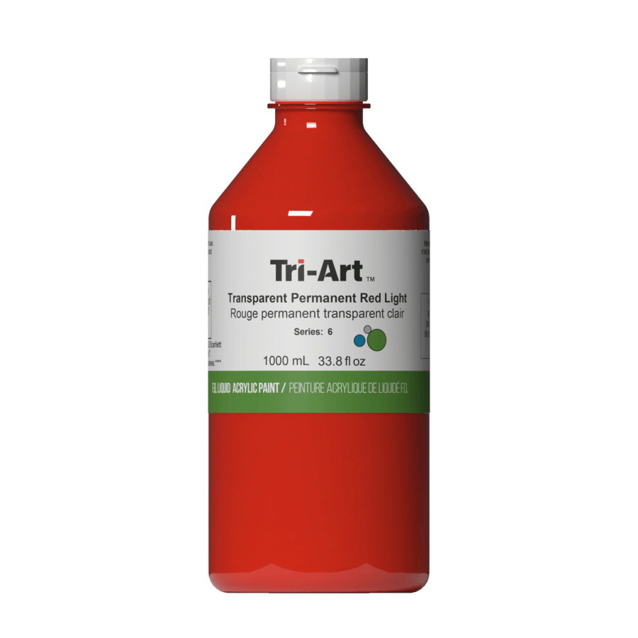 Tri-Art Liquids - Transparent Permanent Red Light