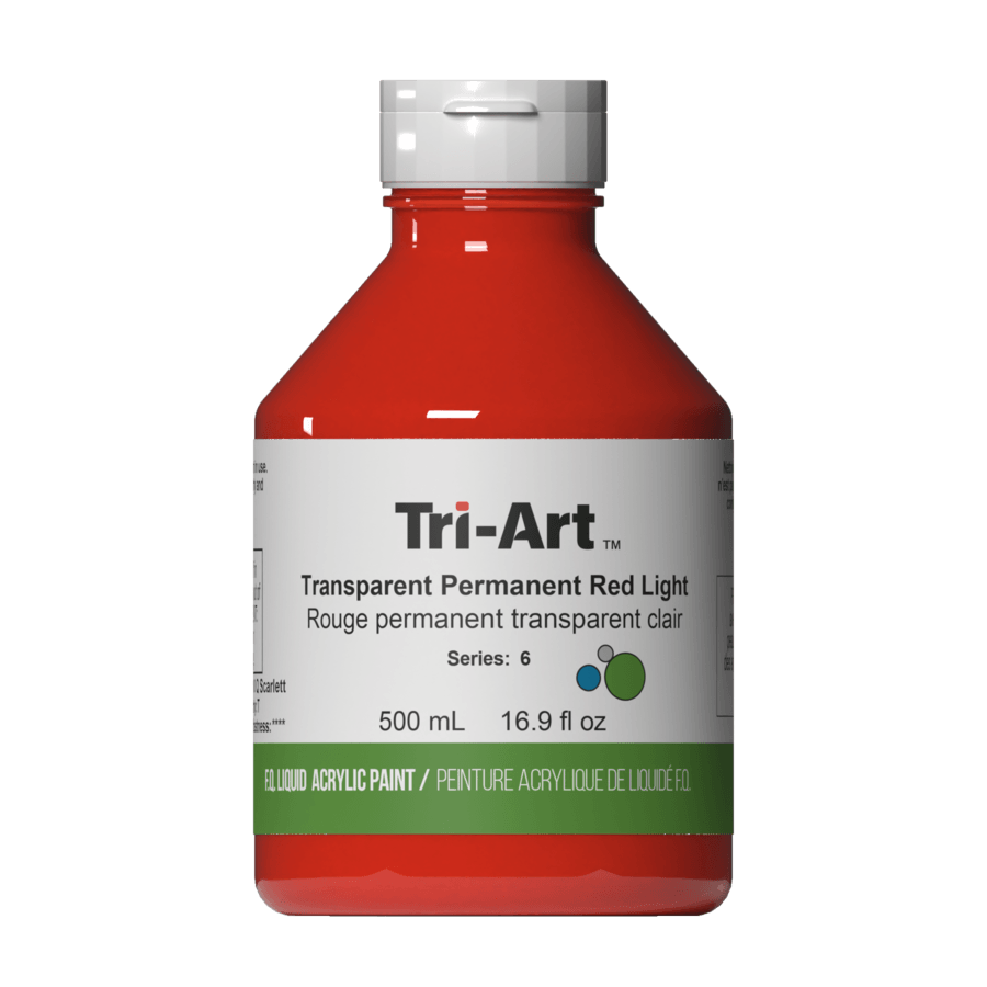 Tri-Art Liquids - Transparent Permanent Red Light