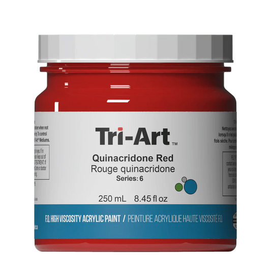 Tri-Art Quinacridone Red Acrylic 150ml Tubes