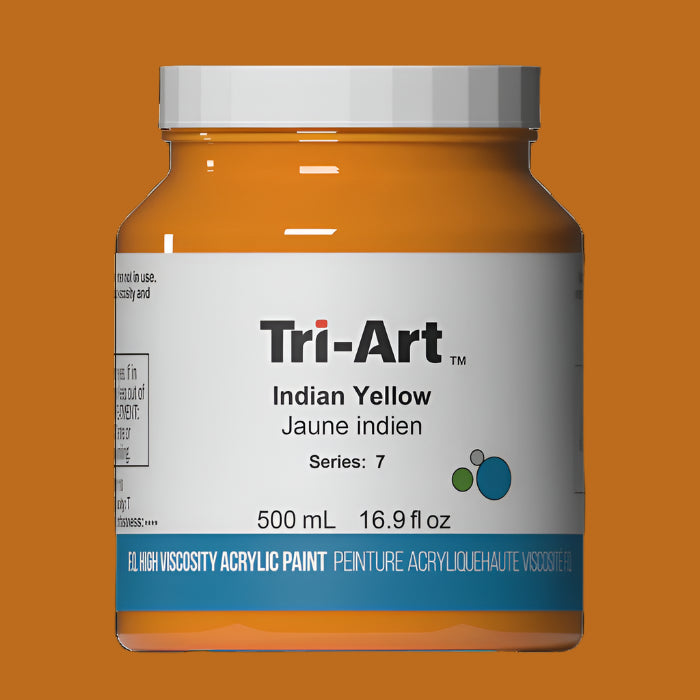 Tri-Art India Yellow 500ml Jar