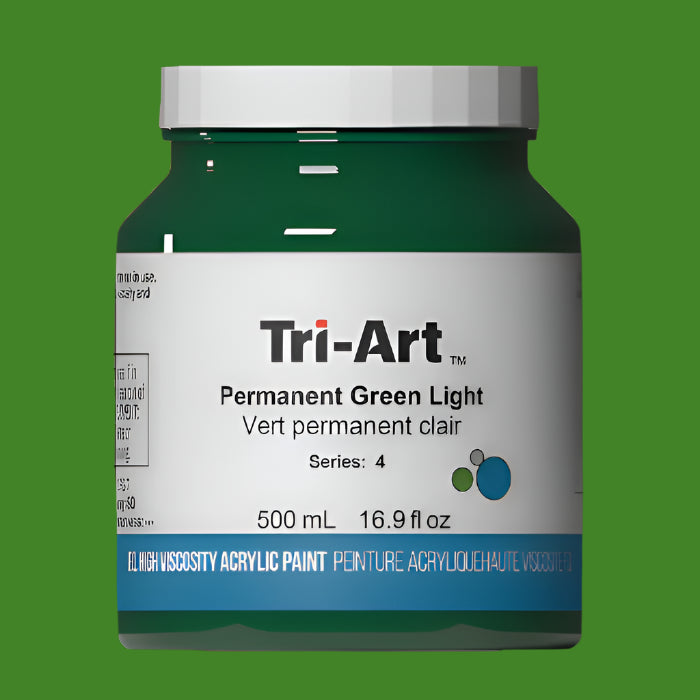 Tri-Art Permanent Green Light 500mL Jar