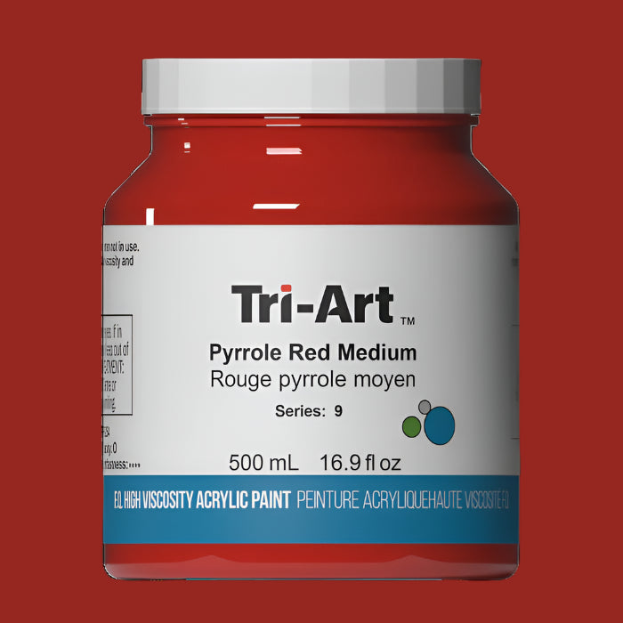tri-art Pyrrole Red Medium 500ml Jar