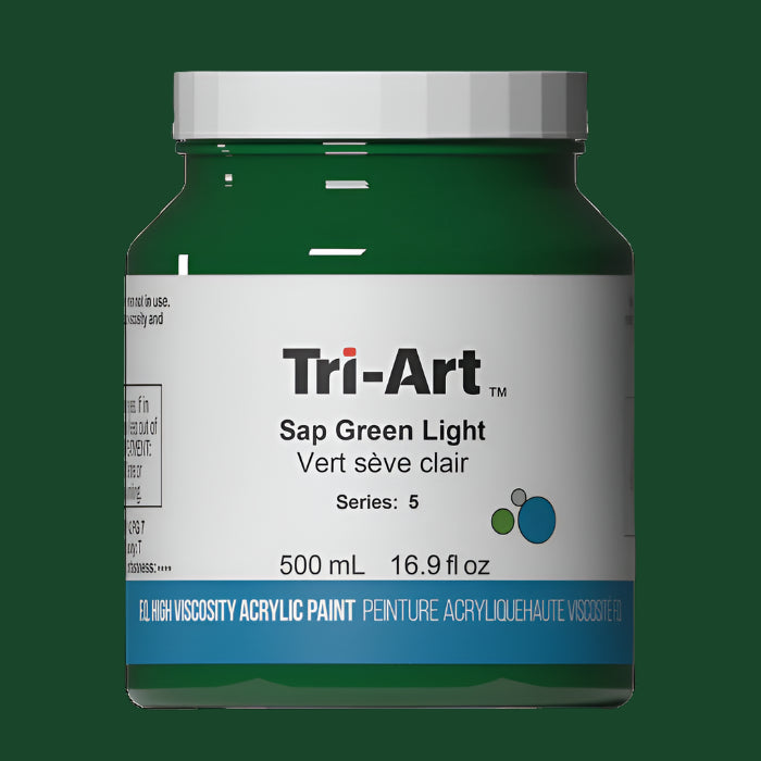 Tri-Art High Viscosity Sap Green Light 500mL Jar