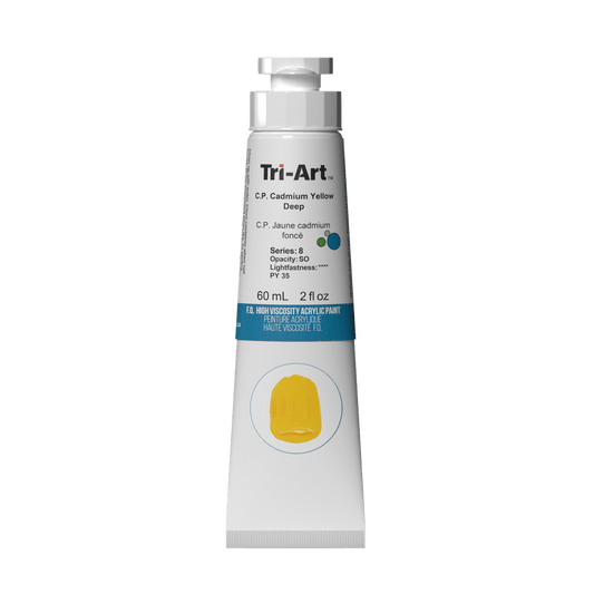 Tri-Art High Viscosity - C.P. Cadmium Yellow Deep