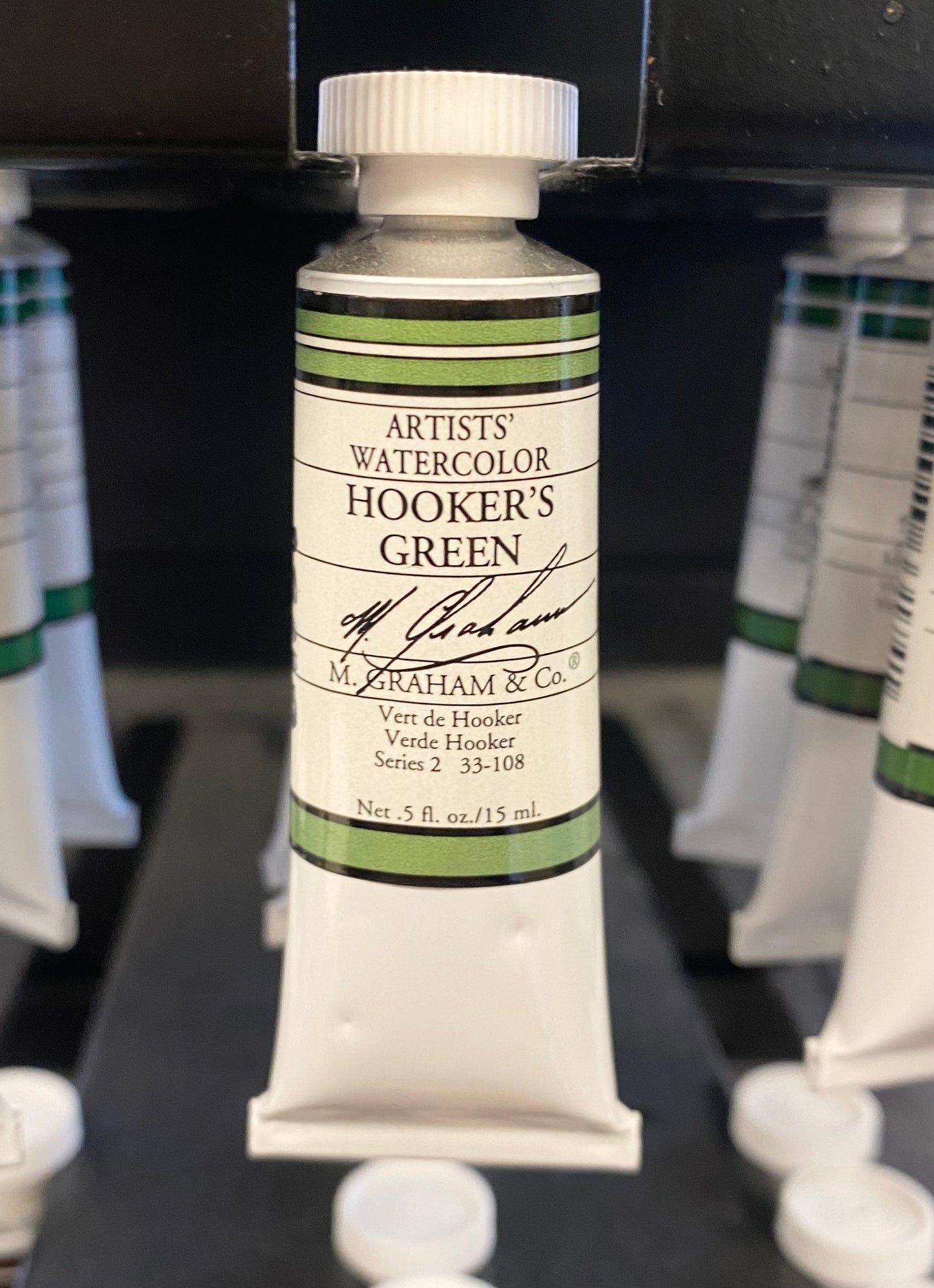 M. Graham Hookers Green 0.5 oz (15 ml) Artists' Watercolor