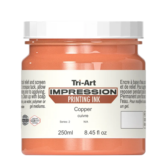 Impressions Block Printing Ink - Iridescent Copper
