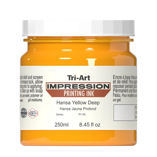 Impressions Block Printing Ink - Yellow Deep