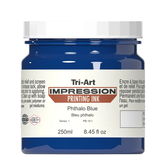 Impressions Block Printing Ink - Phthalo Blue