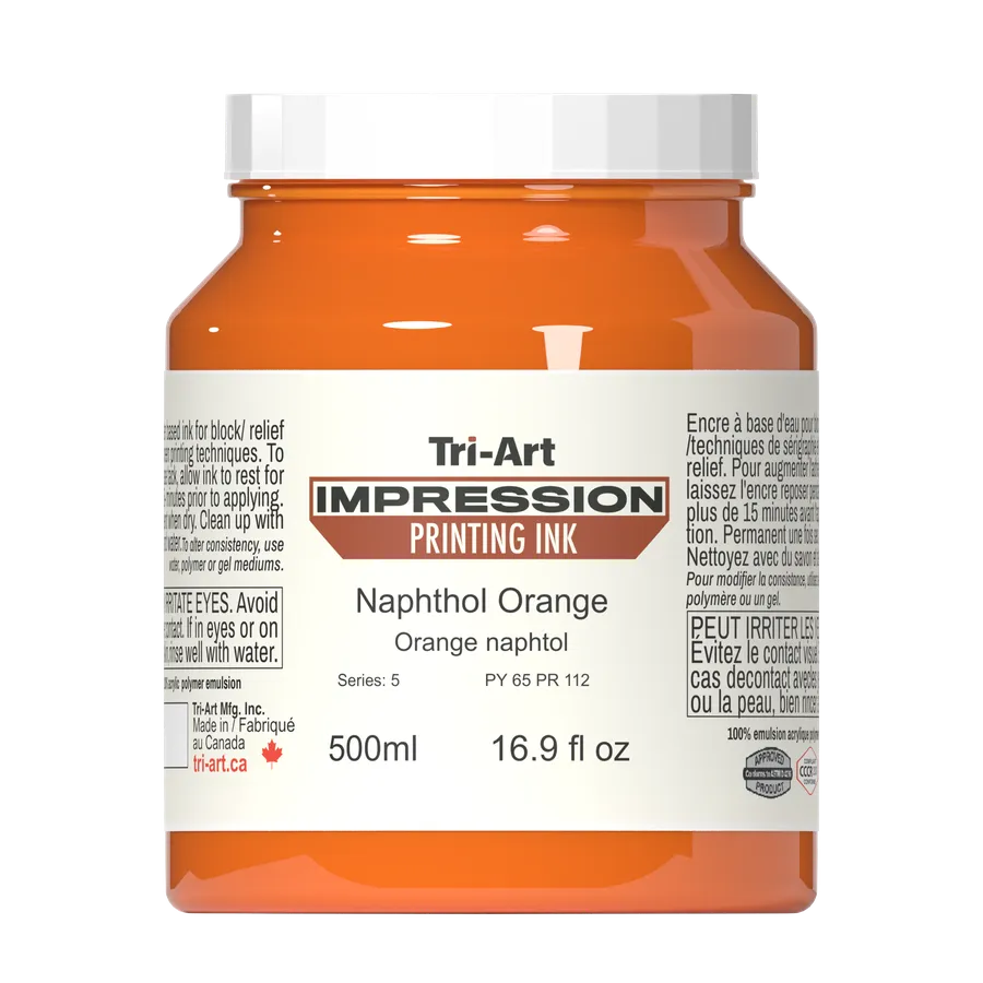 Impressions Block Printing Ink - Orange