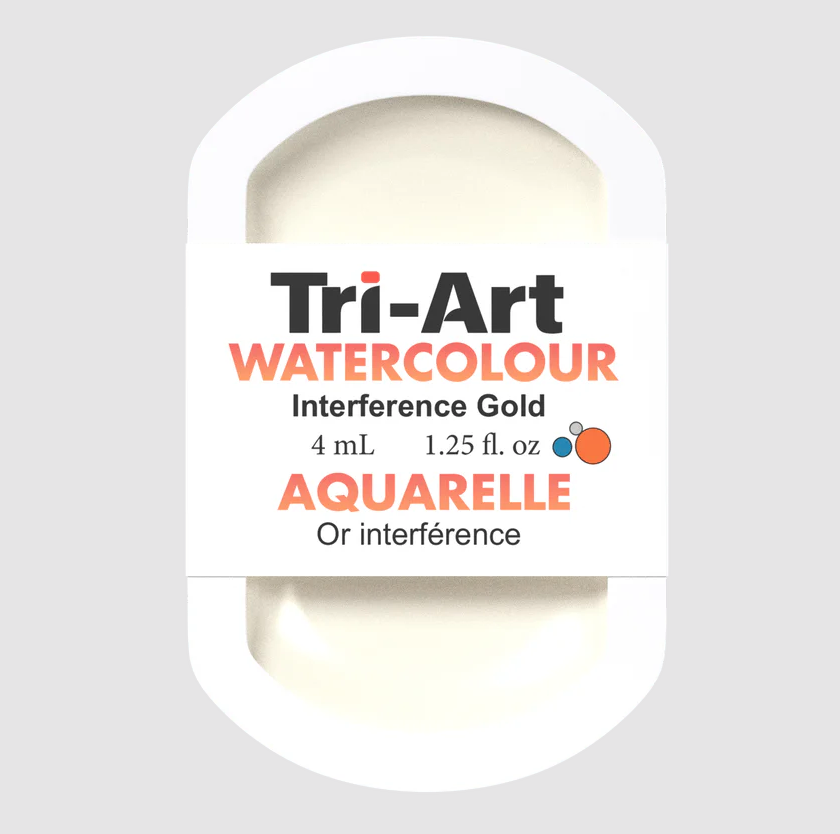 Tri-Art Watercolour 4mL Pan, Interference Gold (Series 1)