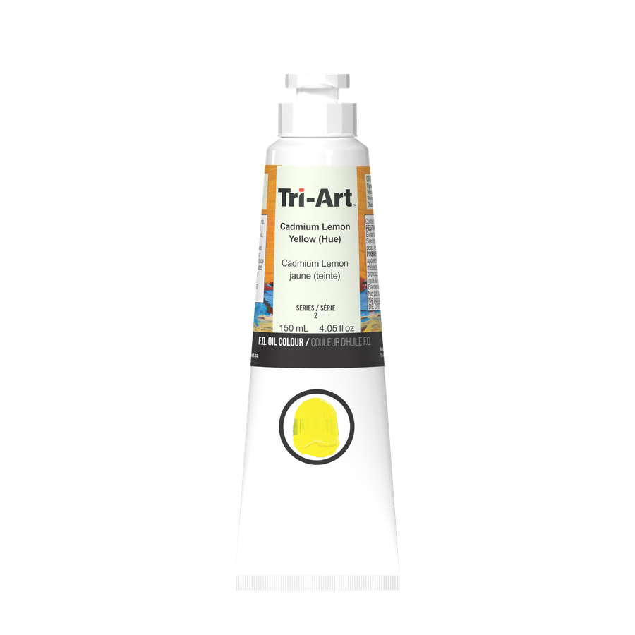 Tri-Art Oil Colours - Cadmium Lemon Yellow Hue