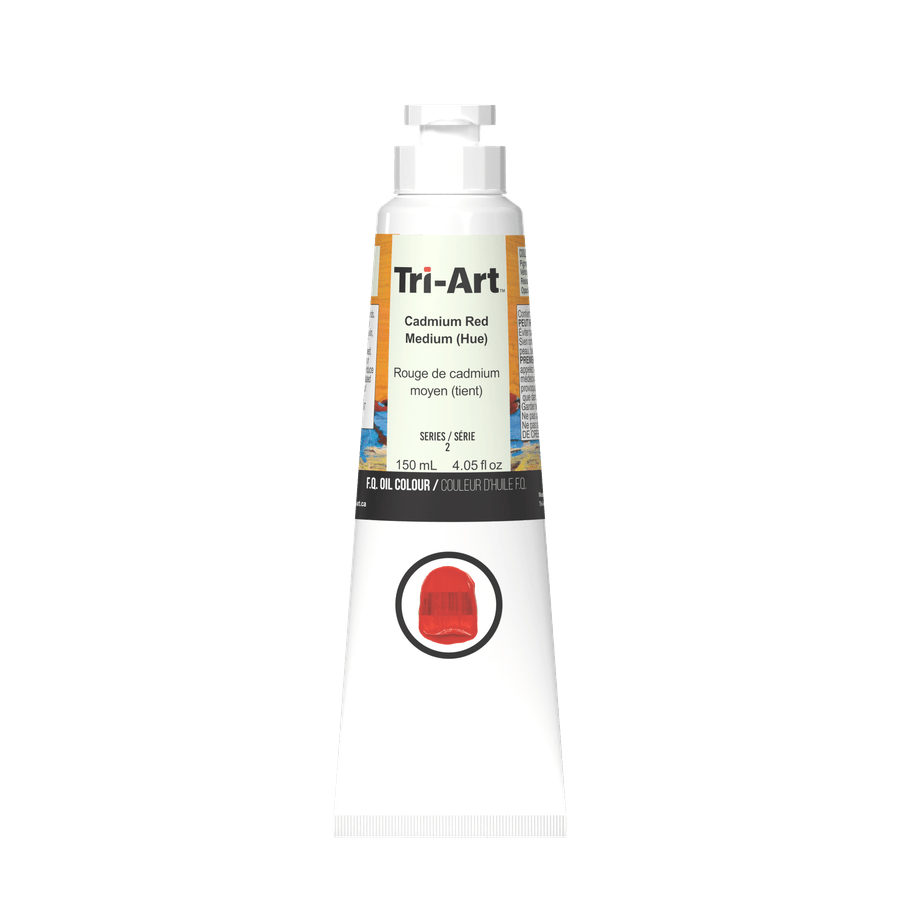 Tri-Art Oil Colours - Cadmium Red Medium Hue