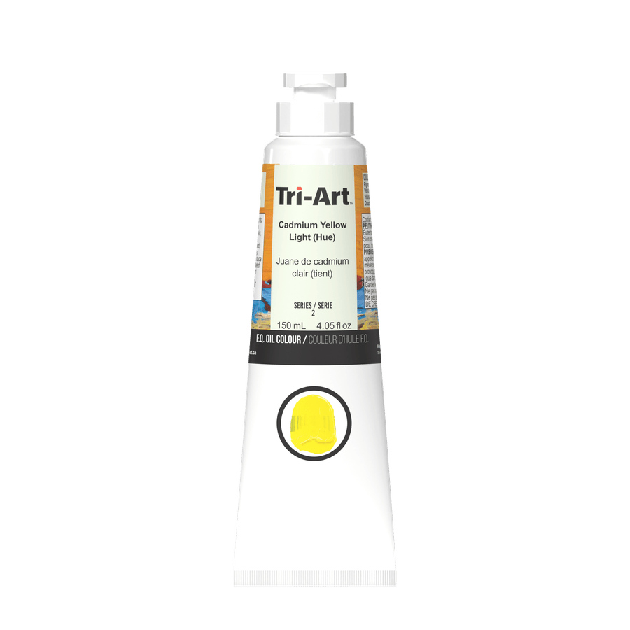 Tri-Art Oil Colours - Cadmium Yellow Light Hue