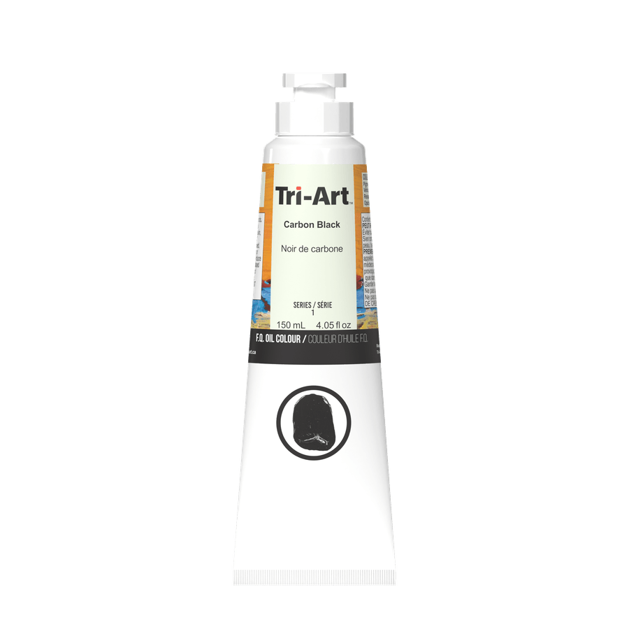 Tri-Art Oil Colours - Carbon Black
