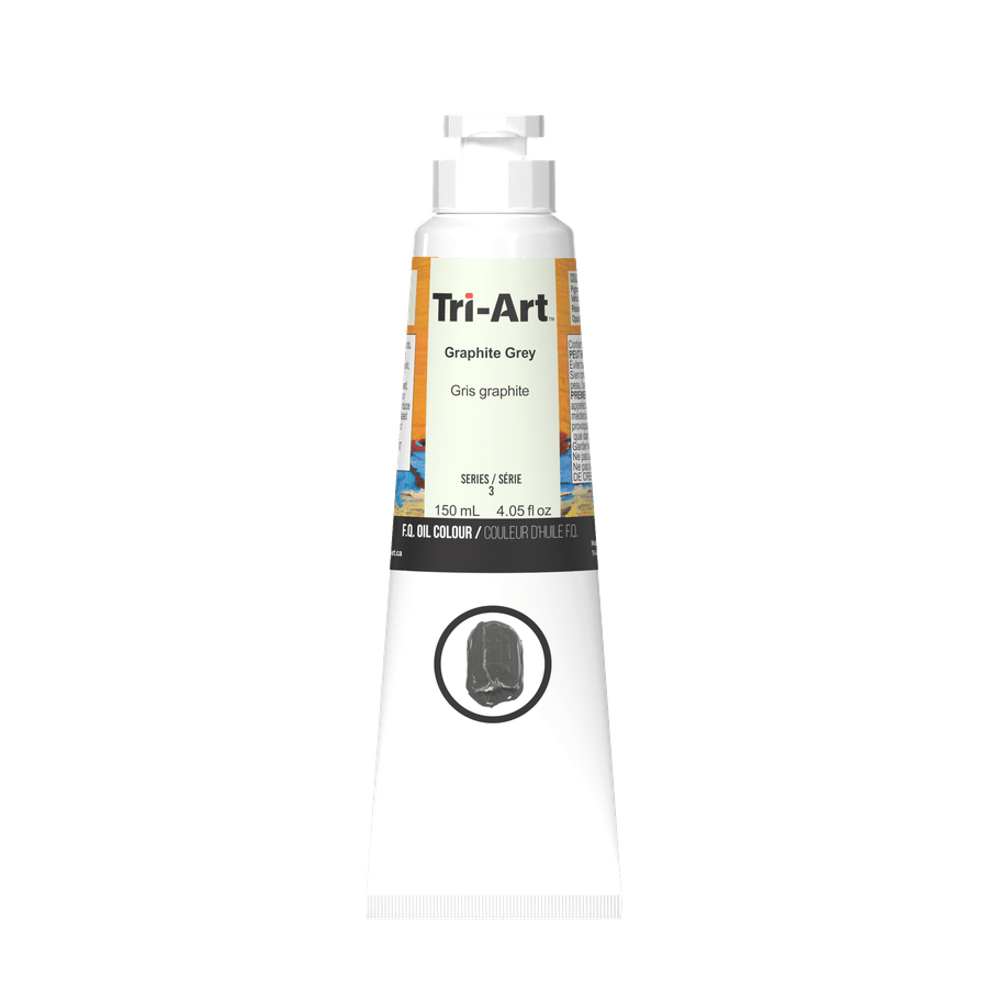 Tri-Art Oil Colours - Graphite Grey