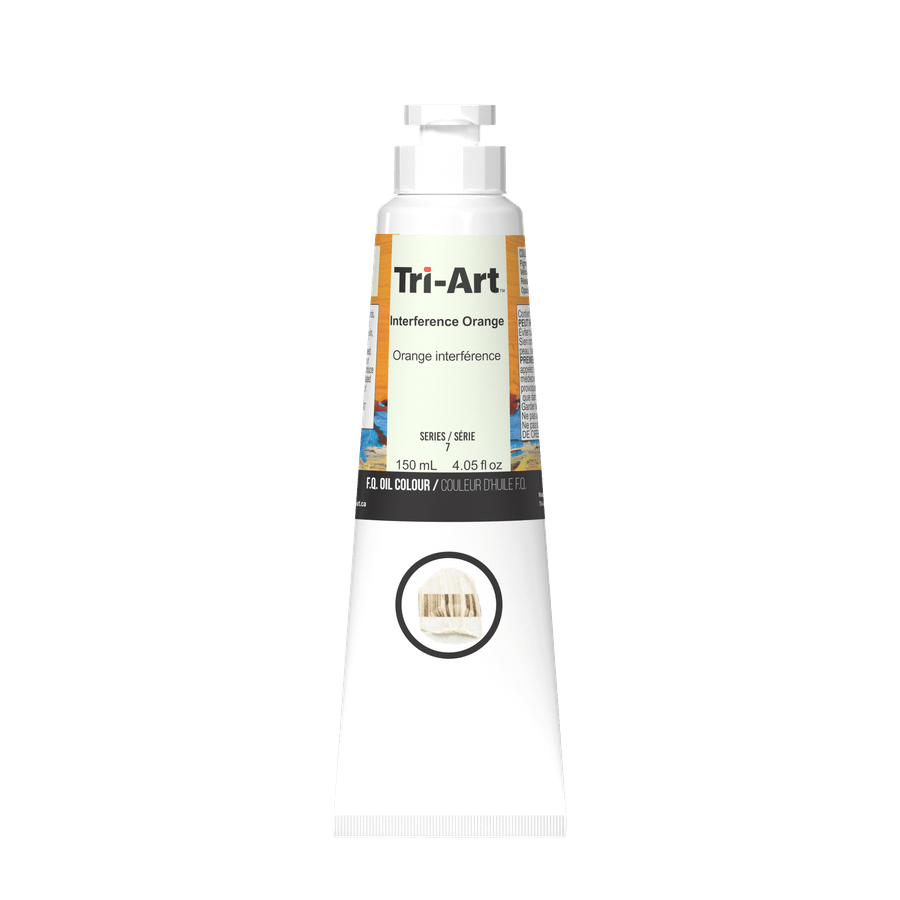 Tri-Art Oil Colours - Interference Orange