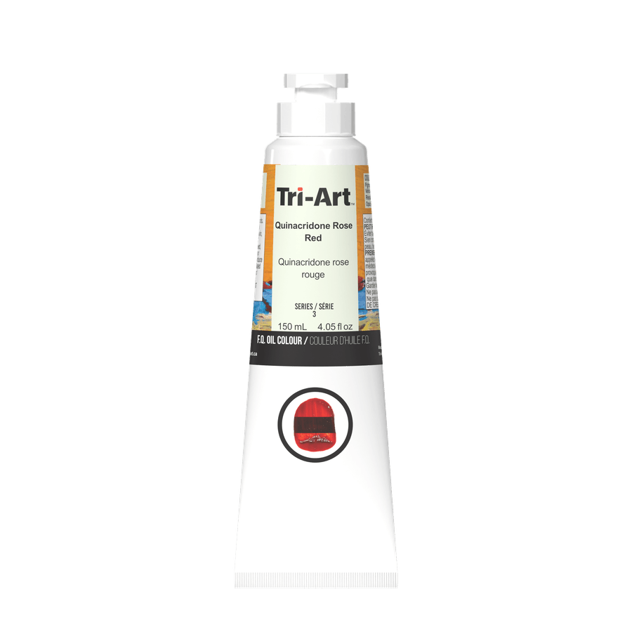 Tri-Art Oil Colours - Quinacridone Rose Red