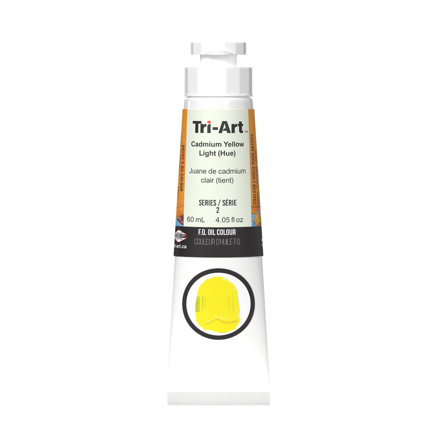 Tri-Art Oil Colours - Cadmium Yellow Light Hue