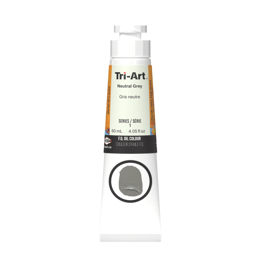 Tri-Art Oil Colours - Neutral Grey