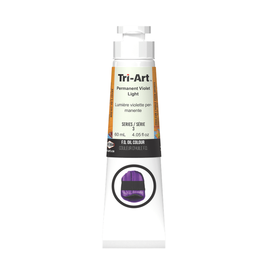 Tri-Art Oil Colours - Permanent Violet Light