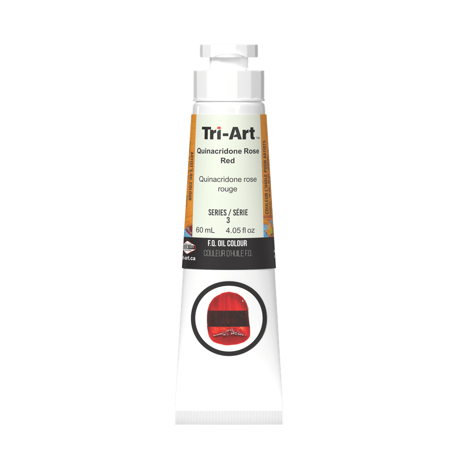 Tri-Art Oil Colours - Quinacridone Rose Red