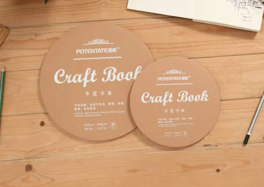 Potentate Craft Book Round (200g, 30 sheets)