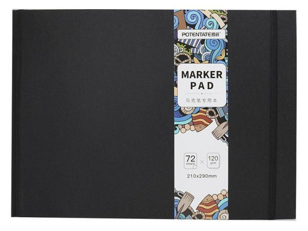 Potentate Marker Pad (210x290mm, 72 Sheets)