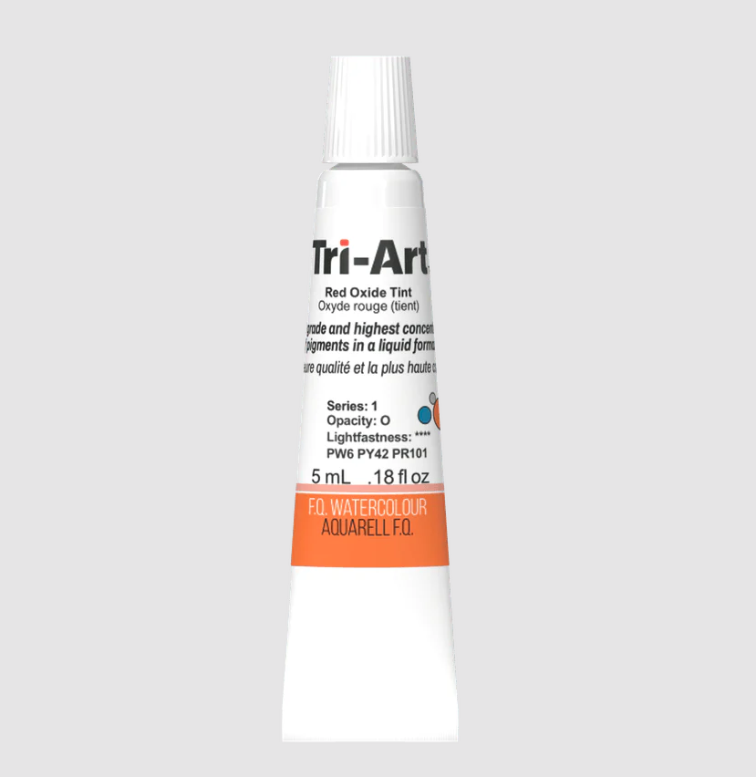 Tri-Art Watercolour 5ml Tube, Red Oxide Tint (Series 1)