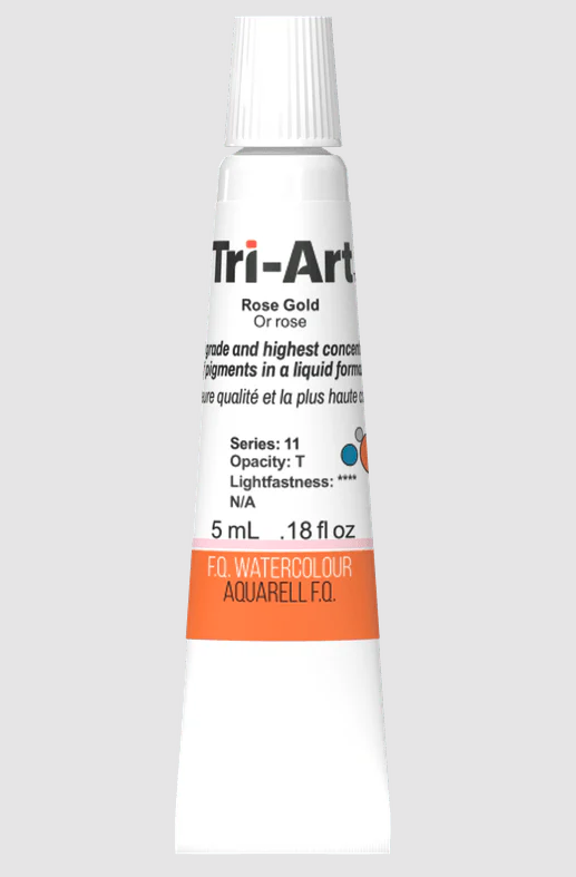 Tri-Art Watercolour 5ml Tube, Rose Gold (Series 1)