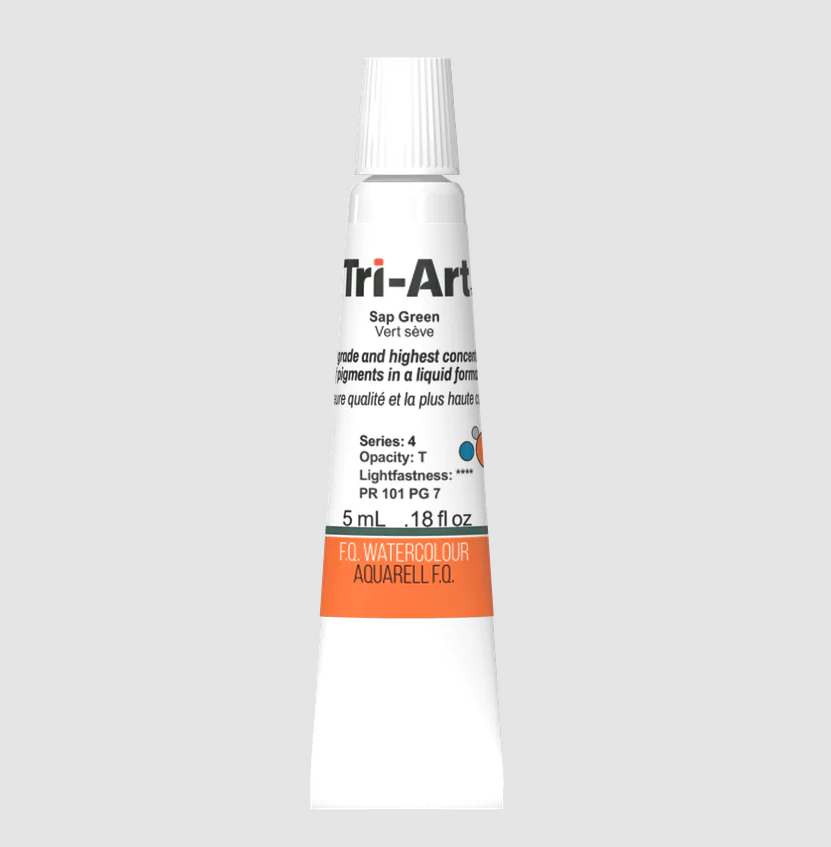 Tri-Art Watercolour 5ml Tube, Sap Green (Series 2)