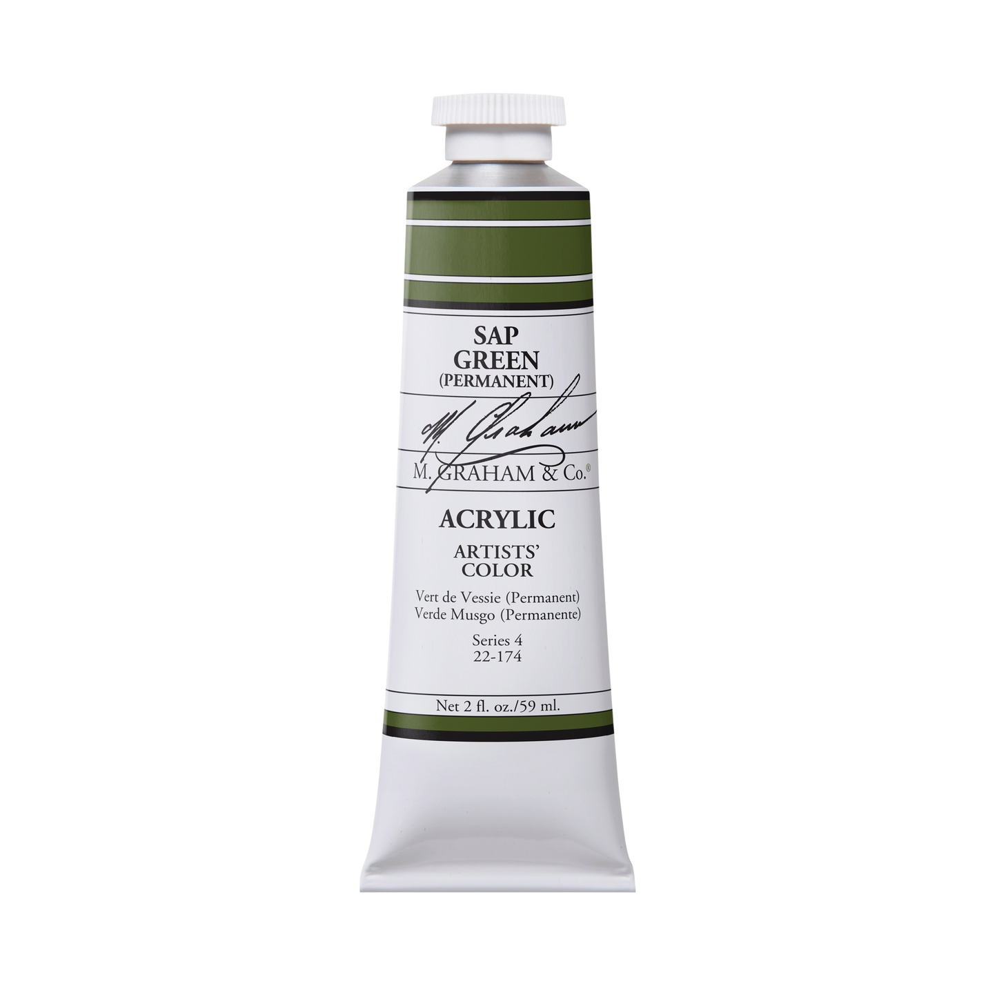 M. Graham | Acrylic Sap Green | 59ml