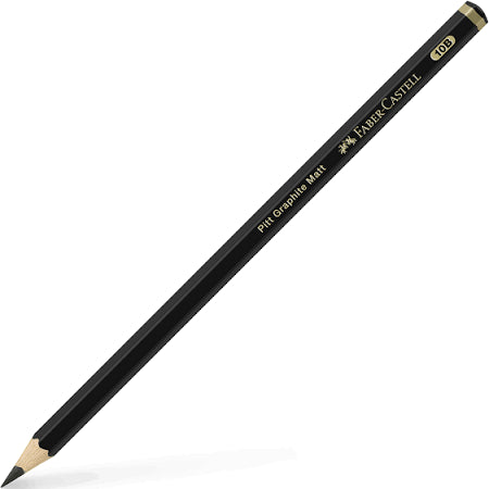 Faber Castell 6 Pitt Graphite Matt Pencils