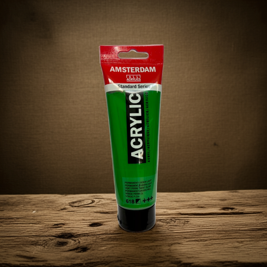 Amsterdam Acrylic Perm Green Light 120ml