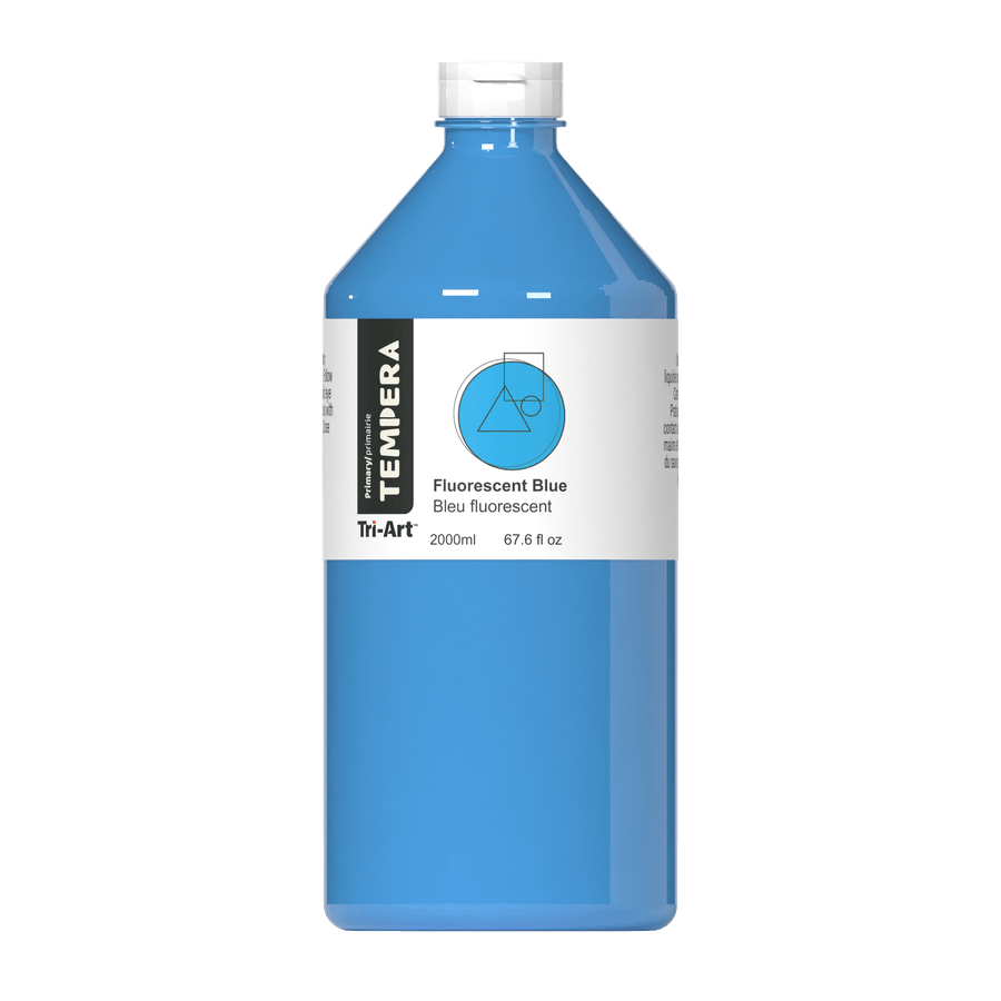 Primary Liquid Tempera - Fluorescent Blue