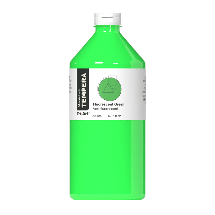Primary Liquid Tempera - Fluorescent Green