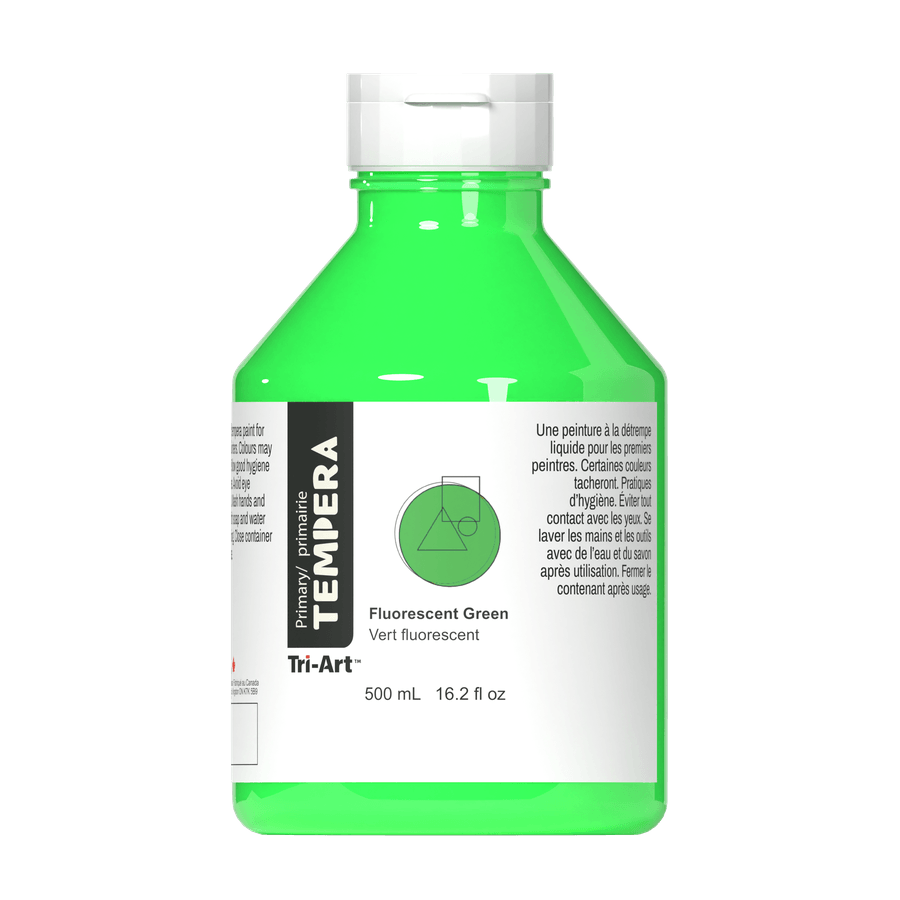 Primary Liquid Tempera - Fluorescent Green