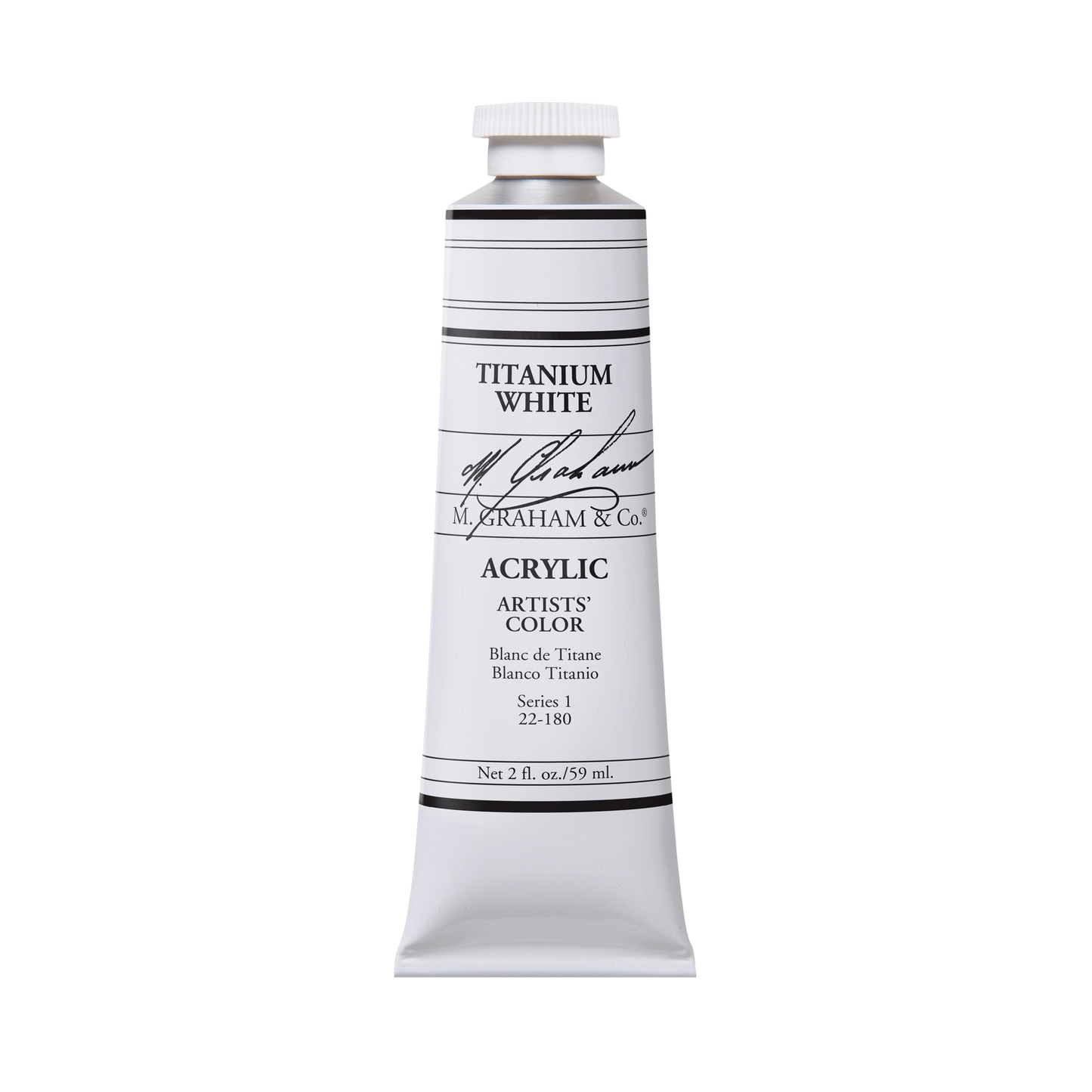 M. Graham | Acrylic Titanium White | 59ml