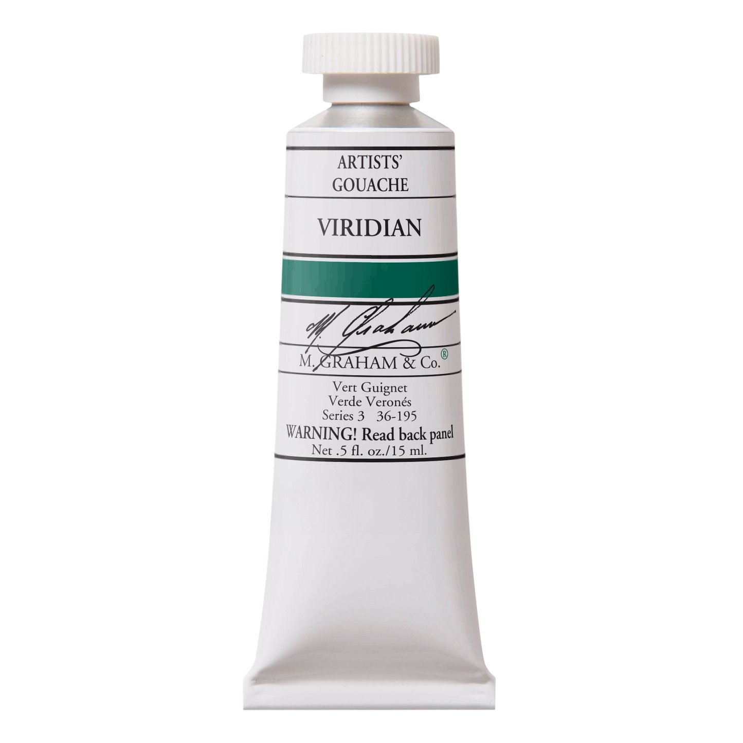 M. GRAHAM Artists' Gouache Viridian (15ml)
