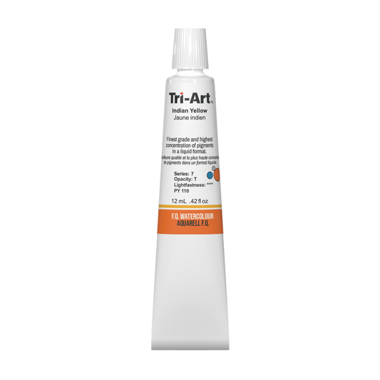 Tri-Art Water Colour Tubes - Indian Yellow