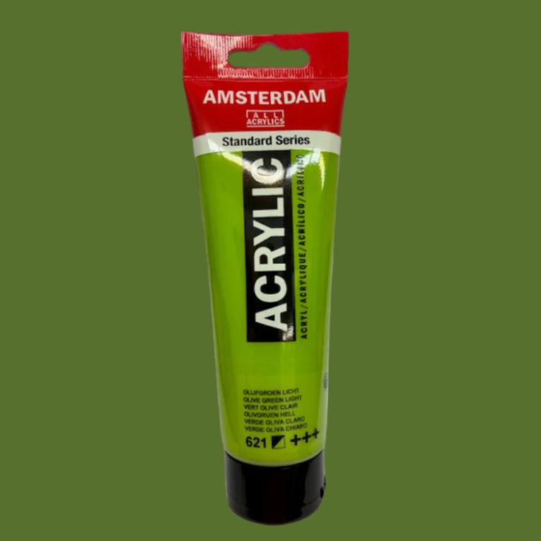 Amsterdam Acrylic Olive Green Light 120ml