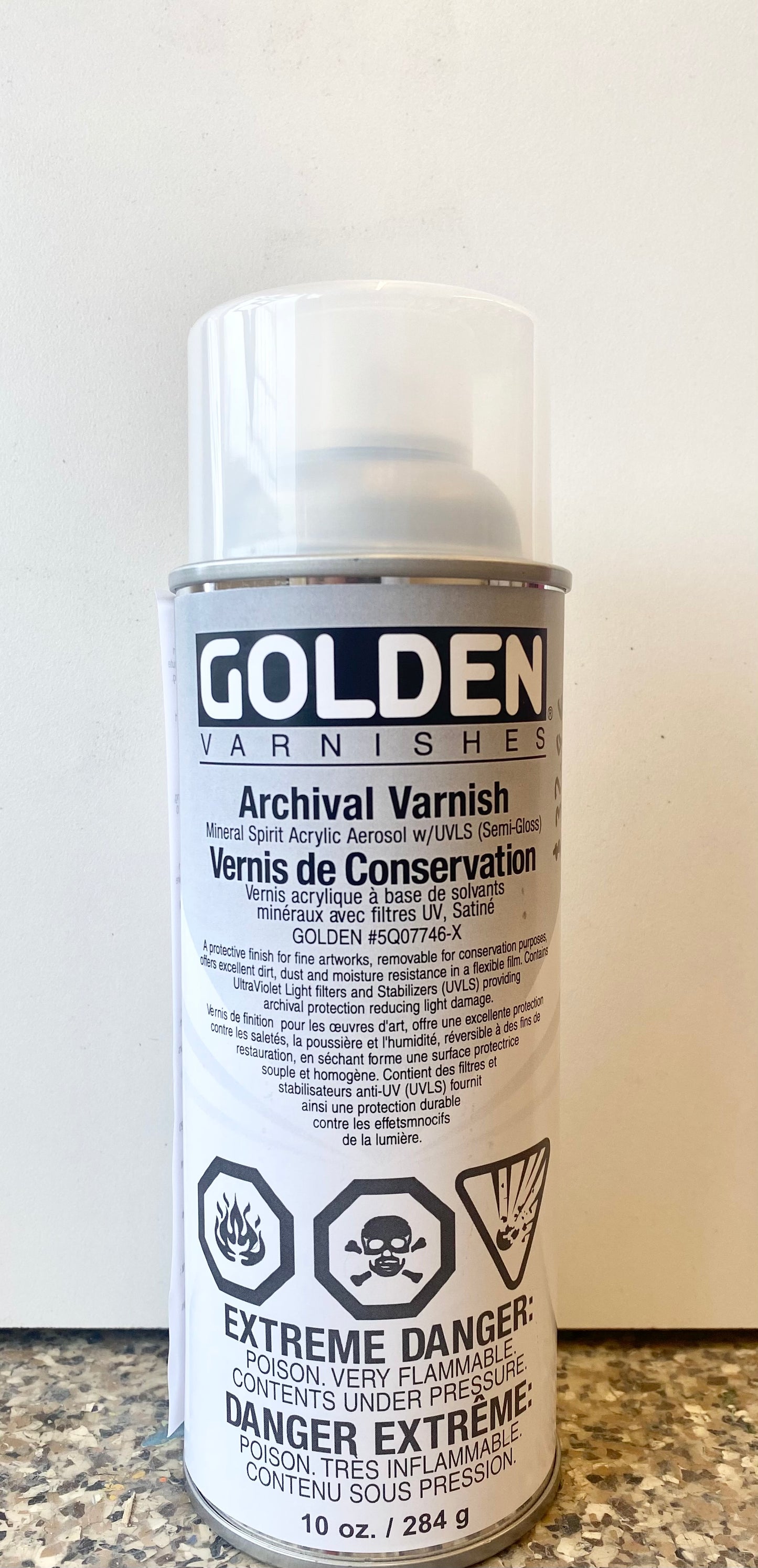 VARNISHES & MEDIUMS - Archival Varnish (semi gloss) 10oz