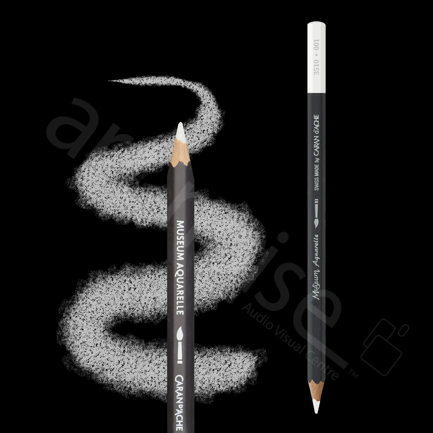 Caran d'Ache - Museum Watercolour Pencil - Black, White and Greys