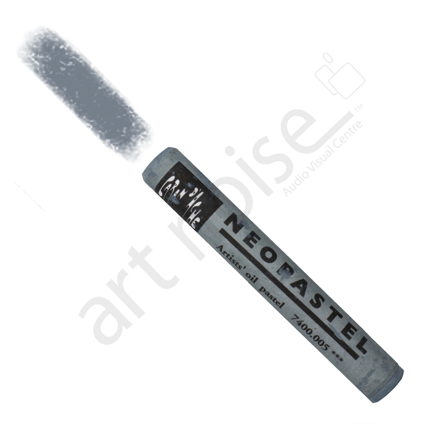 Caran d'Ache - Neopastel Oil Pastel - Black, White and Greys